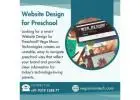 Website Design for Preschool: Baby -friendly, parent -centered website solution