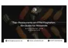 Top-Restaurants am FFM Flughafen: Ein Guide für Reisende