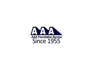 AAA Foundation Service AAA Foundation Service