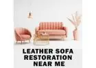 Leather Sofa Restoration Near Me