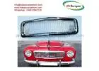 Front grille Volvo PV Duett, PV444, PV544 by stainless steel