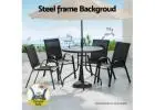Gardeon Outdoor Dining Set – Stylish Patio Table & Chairs