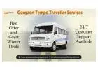 What Factors Affect Tempo Traveller Rate per Km in Gurgaon?