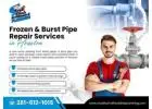 Frozen & Burst Pipe Repair Services in Houston
