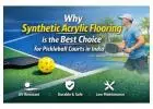 Premium Tennis & Pickleball Court Flooring Solutions