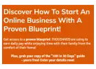 Starting a Home Business without a Blueprint is Handicapping Yourself!