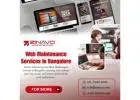 Best Web Maintenance Service Company in Bangalore | Web Development in Bangalore