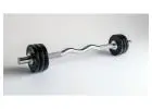 New Commercial Curl Bar | 300lb Heavy-Duty EZ Curl Bar