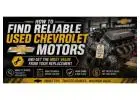 Used Chevrolet Motors for Sale: How to Find a Reliable Chevy Engine Without Overpaying in 2026