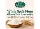 White Spelt Flour Gluten Free Alternative for Better Home Baking In