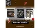 How Can I Customize Card Game Cards and Boxes?