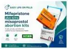 Mifepristone plus extra misoprostol abortion kits