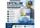 Crystalline Waterproofing Coating for Deep Concrete Penetration