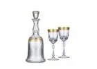 Wine Decanter with Stopper | Refined Crystal Design