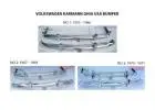 Volkswagen Karmann Ghia US type bumper (1955 – 1971) by stainless steel