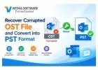 Recover Corrupted OST File and Convert into PST Format