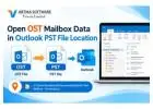 Open OST Mailbox Data in Outlook PST File Location