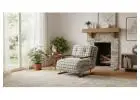 Tartan 4-in-1 Sleeper Sofa Chair with Folding Guest Bed for Small Spaces