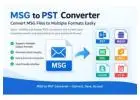 MSG to PST Converter Tool for Outlook Users